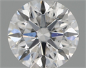 Natural Diamond 0.50 Carats, Round with Excellent Cut, E Color, SI1 Clarity and Certified by IGI