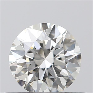 Picture of Natural Diamond 0.40 Carats, Round with Excellent Cut, H Color, SI1 Clarity and Certified by GIA