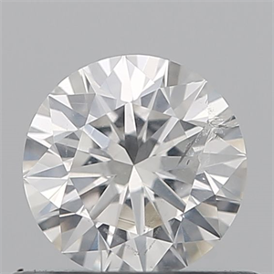 Picture of Natural Diamond 0.50 Carats, Round with Excellent Cut, G Color, I1 Clarity and Certified by GIA