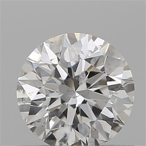 Picture of Natural Diamond 0.50 Carats, Round with Excellent Cut, G Color, I1 Clarity and Certified by GIA