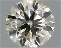 Natural Diamond 0.40 Carats, Round with Very Good Cut, K Color, SI1 Clarity and Certified by IGI