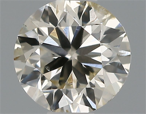 Picture of Natural Diamond 0.40 Carats, Round with Very Good Cut, K Color, SI1 Clarity and Certified by IGI