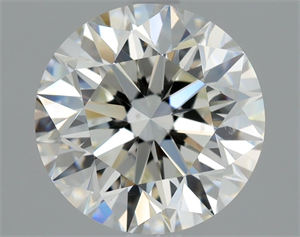 Picture of Natural Diamond 2.03 Carats, Round with Very Good Cut, I Color, SI1 Clarity and Certified by GIA