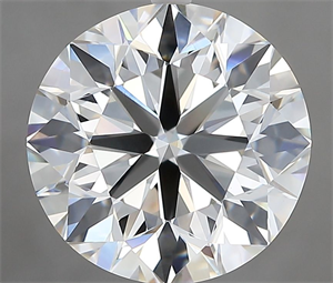 Picture of Natural Diamond 4.50 Carats, Round with Excellent Cut, G Color, VS1 Clarity and Certified by IGI