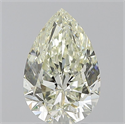 Natural Diamond 2.01 Carats, Pear with  Cut, K Color, SI1 Clarity and Certified by IGI