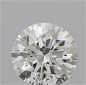 Natural Diamond 0.60 Carats, Round with Excellent Cut, I Color, SI2 Clarity and Certified by GIA