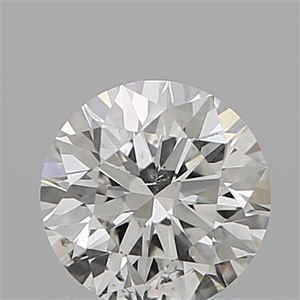 Picture of Natural Diamond 0.60 Carats, Round with Excellent Cut, I Color, SI2 Clarity and Certified by GIA