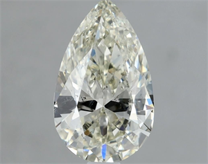 Picture of Natural Diamond 1.00 Carats, Pear with  Cut, J Color, SI1 Clarity and Certified by IGI