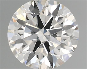 Picture of Natural Diamond 0.43 Carats, Round with Excellent Cut, I Color, VVS1 Clarity and Certified by GIA