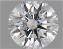 Natural Diamond 0.44 Carats, Round with Excellent Cut, F Color, VS1 Clarity and Certified by GIA