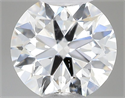 Natural Diamond 0.40 Carats, Round with Very Good Cut, G Color, SI2 Clarity and Certified by GIA