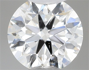 Picture of Natural Diamond 0.40 Carats, Round with Very Good Cut, G Color, SI2 Clarity and Certified by GIA