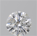 Natural Diamond 1.51 Carats, Round with Excellent Cut, F Color, VS2 Clarity and Certified by GIA