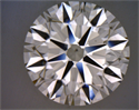 Natural Diamond 2.80 Carats, Round with Excellent Cut, K Color, VS2 Clarity and Certified by GIA