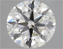 Natural Diamond 2.00 Carats, Round with Excellent Cut, I Color, SI1 Clarity and Certified by GIA