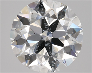 Picture of Natural Diamond 1.90 Carats, Round with Excellent Cut, D Color, SI2 Clarity and Certified by GIA