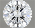 Natural Diamond 0.40 Carats, Round with Very Good Cut, G Color, SI1 Clarity and Certified by GIA