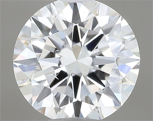 Picture of Natural Diamond 0.40 Carats, Round with Very Good Cut, G Color, SI1 Clarity and Certified by GIA