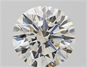 Natural Diamond 0.50 Carats, Round with Very Good Cut, I Color, VS2 Clarity and Certified by GIA