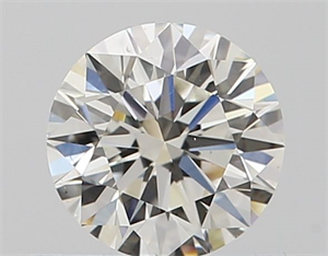 Picture of Natural Diamond 0.50 Carats, Round with Very Good Cut, I Color, VS2 Clarity and Certified by GIA