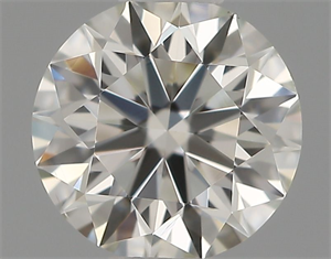 Picture of Natural Diamond 0.40 Carats, Round with Excellent Cut, G Color, VS2 Clarity and Certified by IGI