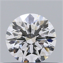 Natural Diamond 0.41 Carats, Round with Excellent Cut, D Color, VS1 Clarity and Certified by GIA