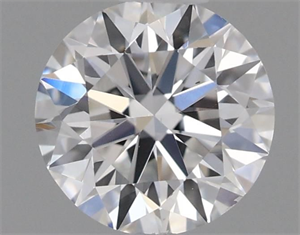 Picture of Natural Diamond 0.40 Carats, Round with Very Good Cut, D Color, VS2 Clarity and Certified by GIA