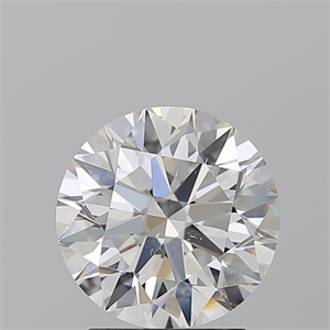 Picture of Natural Diamond 2.23 Carats, Round with Excellent Cut, I Color, SI1 Clarity and Certified by GIA