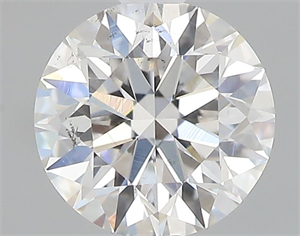 Picture of Natural Diamond 0.40 Carats, Round with Excellent Cut, F Color, SI1 Clarity and Certified by GIA