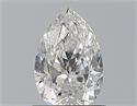 Natural Diamond 0.90 Carats, Pear with  Cut, F Color, VS2 Clarity and Certified by GIA