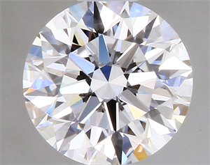 Picture of Natural Diamond 0.40 Carats, Round with Excellent Cut, D Color, VS2 Clarity and Certified by GIA