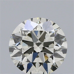 Picture of Natural Diamond 0.40 Carats, Round with Excellent Cut, J Color, VS2 Clarity and Certified by IGI