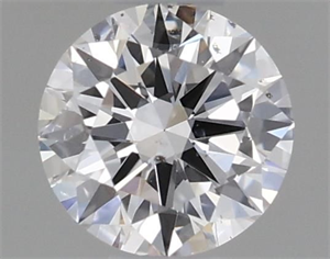 Picture of Natural Diamond 0.40 Carats, Round with Excellent Cut, D Color, SI1 Clarity and Certified by GIA