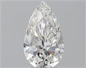 Natural Diamond 3.01 Carats, Pear with  Cut, F Color, SI1 Clarity and Certified by GIA