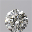 Natural Diamond 0.40 Carats, Round with Excellent Cut, K Color, VS2 Clarity and Certified by GIA