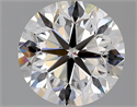 Natural Diamond 2.02 Carats, Round with Very Good Cut, H Color, VS2 Clarity and Certified by GIA