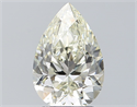 Natural Diamond 2.01 Carats, Pear with  Cut, K Color, VVS1 Clarity and Certified by IGI