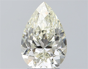 Picture of Natural Diamond 2.01 Carats, Pear with  Cut, K Color, VVS1 Clarity and Certified by IGI