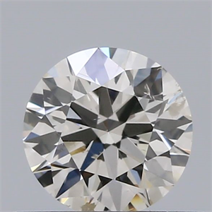 Picture of Natural Diamond 0.41 Carats, Round with Excellent Cut, I Color, SI2 Clarity and Certified by IGI