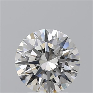 Picture of Natural Diamond 2.04 Carats, Round with Excellent Cut, G Color, VS2 Clarity and Certified by GIA