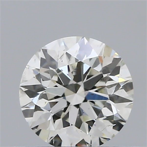 Picture of Natural Diamond 0.42 Carats, Round with Excellent Cut, G Color, SI1 Clarity and Certified by IGI