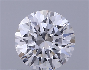 Picture of Natural Diamond 0.43 Carats, Round with Excellent Cut, D Color, VS2 Clarity and Certified by GIA