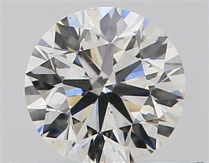 Picture of Natural Diamond 0.40 Carats, Round with Very Good Cut, F Color, VS2 Clarity and Certified by GIA