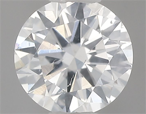 Picture of Natural Diamond 0.50 Carats, Round with Very Good Cut, E Color, SI2 Clarity and Certified by GIA