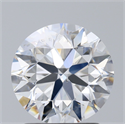 Natural Diamond 2.01 Carats, Round with Very Good Cut, G Color, SI1 Clarity and Certified by GIA