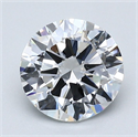 Natural Diamond 1.50 Carats, Round with Very Good Cut, E Color, VS2 Clarity and Certified by GIA