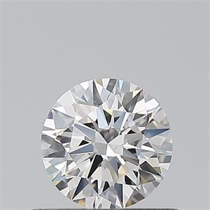 Picture of Natural Diamond 0.40 Carats, Round with Excellent Cut, F Color, SI2 Clarity and Certified by GIA