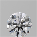 Natural Diamond 1.55 Carats, Round with Excellent Cut, D Color, FL Clarity and Certified by GIA