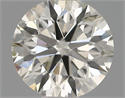 Natural Diamond 0.46 Carats, Round with Excellent Cut, I Color, SI2 Clarity and Certified by IGI