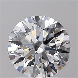 Picture of Natural Diamond 1.51 Carats, Round with Excellent Cut, E Color, VVS2 Clarity and Certified by GIA